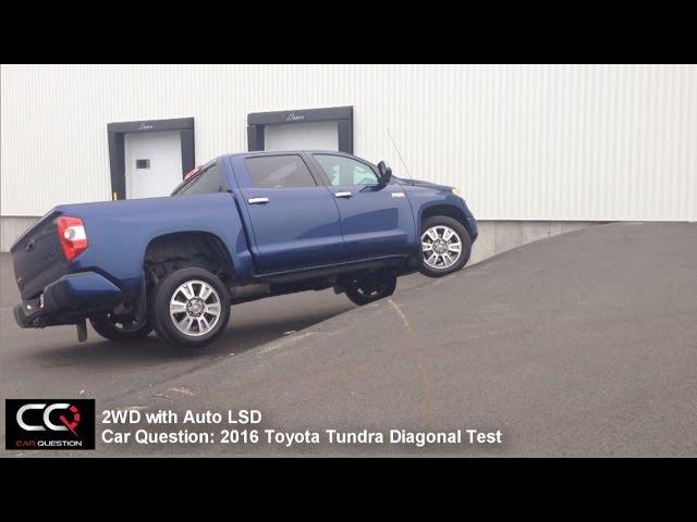 4x4 Test: Toyota Tundra / Diagonal and Auto LSD / A-Trac test!