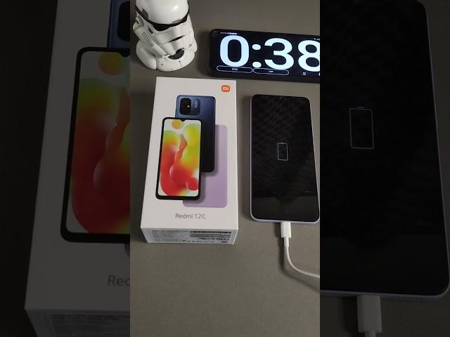 Xiaomi Redmi 12C Battery Charging Test (0%-100%)