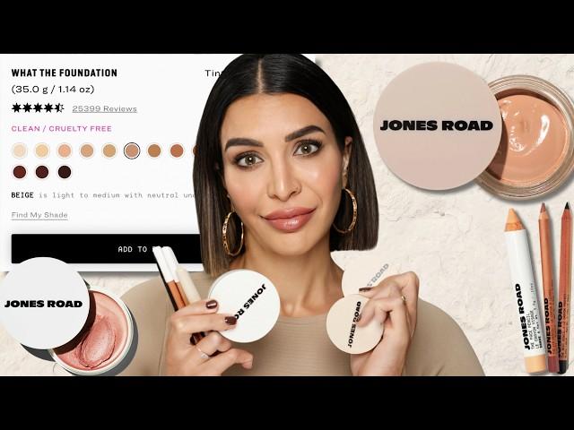 Testing the MOST POLARIZING Beauty Brand EVER! | Jones Road Beauty