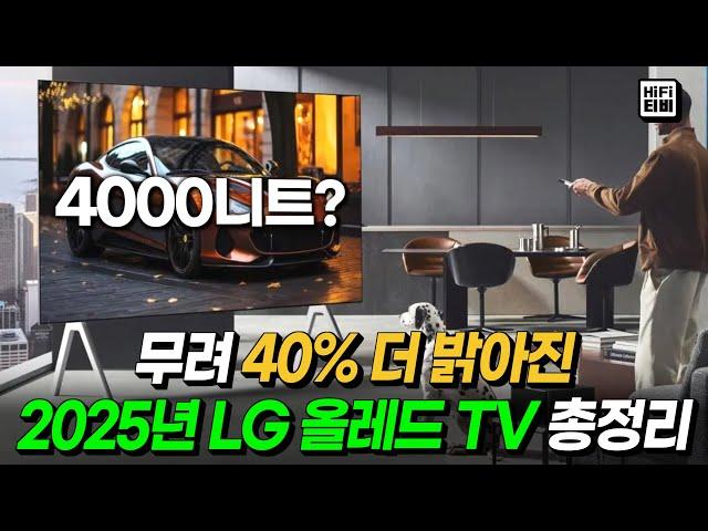 2025년 LG 올레드 TV 라인업, 스펙 분석합니다. | LG G5, M5, C5, B5