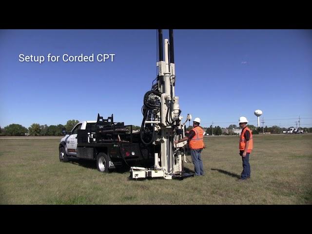 Geoprobe® 3100GT Geotechnical Drill Rig  - Cone Penetration Testing (CPT)