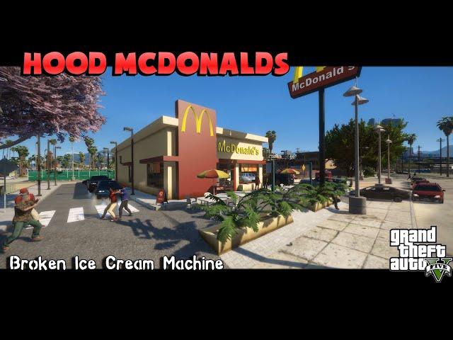 HOOD MCDONALDS| BROKEN ICE CREAM MACHINE| GJG Production