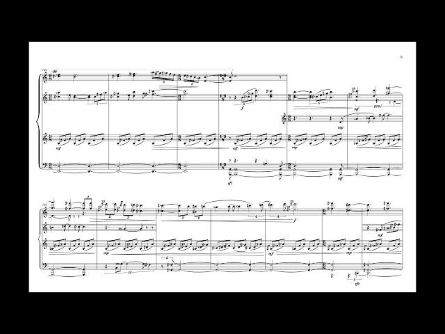 Echo and Narcissus (31 limit just intonation microtonal classical with score)