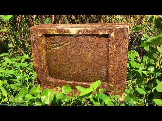  Restoration Seriously Damaged Classic JVC TVs // Restoring Vintage TVs to Their Former Glory