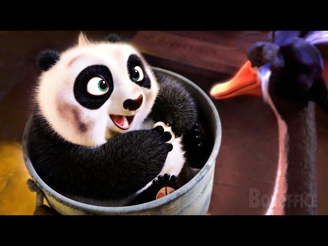 All the Funniest Scenes from Kung Fu Panda 1 + 2 + 3  4K