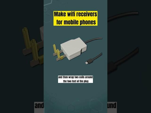 Make wifi receivers for mobile phones