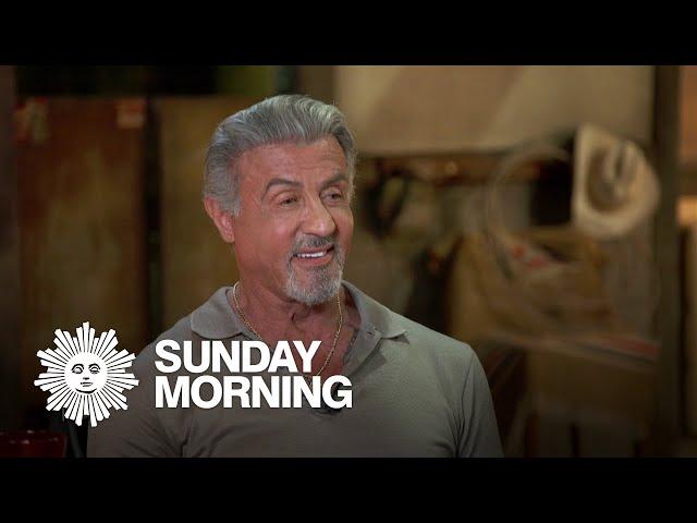 Sylvester Stallone on "Tulsa King"