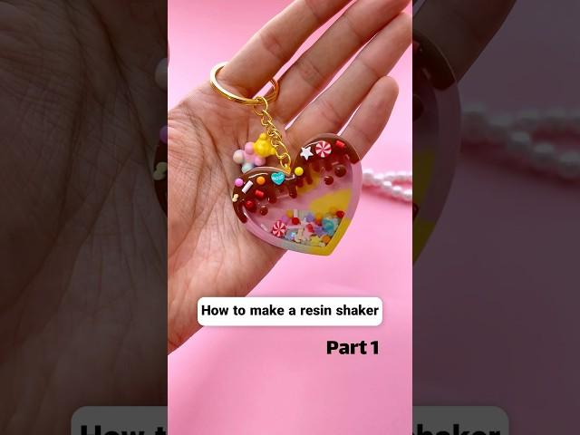 How to make resin shaker | part 1 #cute #diy #handmade #resin #art #craft #shaker #resinart n