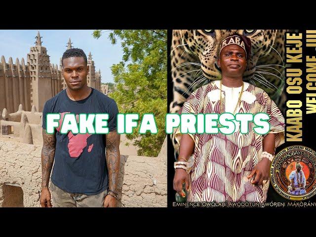 The Araba Agbaye,The Chief IFA Priest Of The World, Sends Message To Fake IFA Priests.