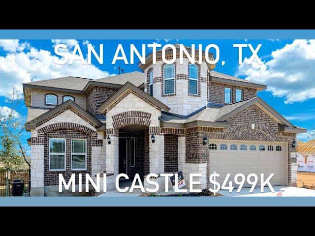 Must See San Antonio, TX Mini Castle House for Sale |  $499k | 4 Bd / 4 Bth / 2900 SQFT