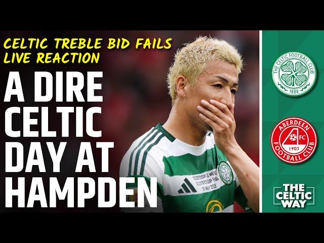 Celtic lose Scottish Cup final on penalties: LIVE reaction from Hampden as treble bid fails