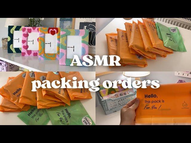 Let's pack orders ASMR asmr order packing no talking no music, small business packing orders #2