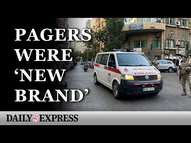 Lebanon: Hezbollah says pagers that exploded were a new brand