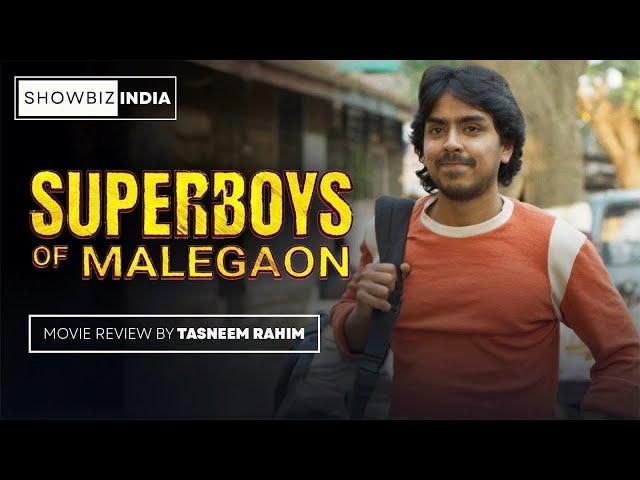 Superboys of Malegaon Movie Review by Tasneem Rahim of Showbiz India TV