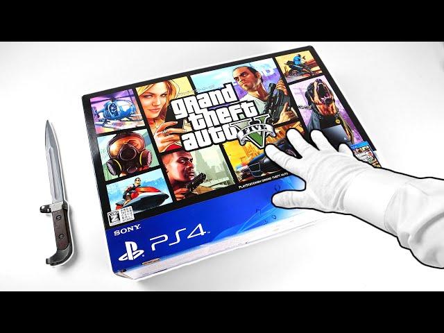 PS4 "GRAND THEFT AUTO V" UNBOXING! Sony PlayStation 4 GTA 5 Console