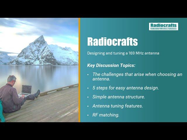 Designing and Tuning a 169 MHz Antenna