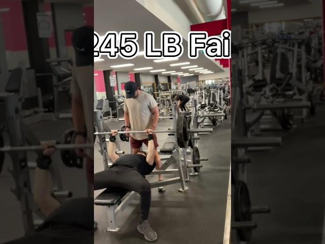 225 LB Paused Bench @ 175 LB BW