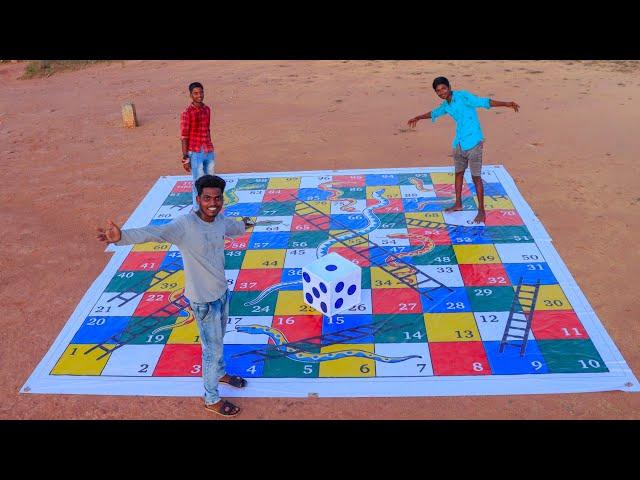 We Played Largest Saap Seedi | Snake And Ladder Game...