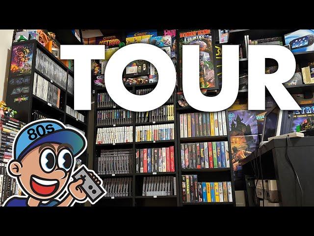 1980sGamer Game Room Tour (2025 Edition)