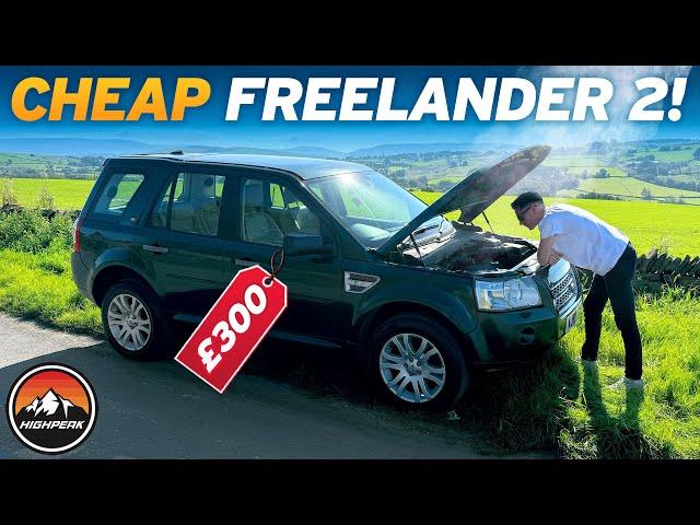 I BOUGHT A CHEAP LAND ROVER FREELANDER 2 FOR £300!