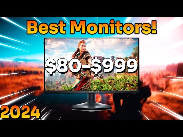 Best 2024 Monitors! - 1440p, OLED, 4K, HDR, Ultrawide, 1080p | Budget to High-end