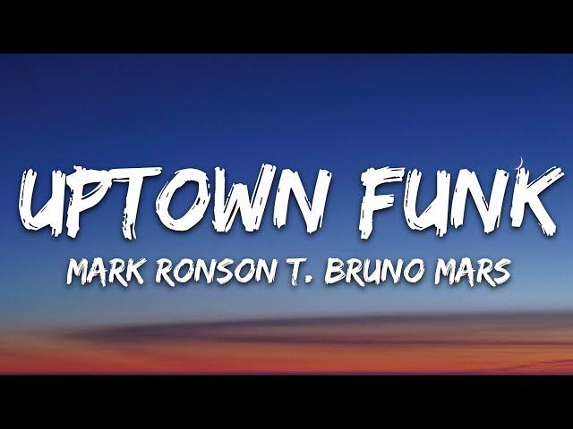 Mark Ronson - Uptown Funk (Lyrics) ft. Bruno Mars