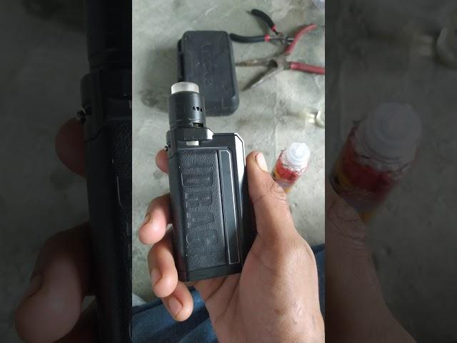 Voopoo Drag Max + 510 Adapter Connection + DJV RDA Mark #1 (Adrian Lo Dejavu Atomizer)