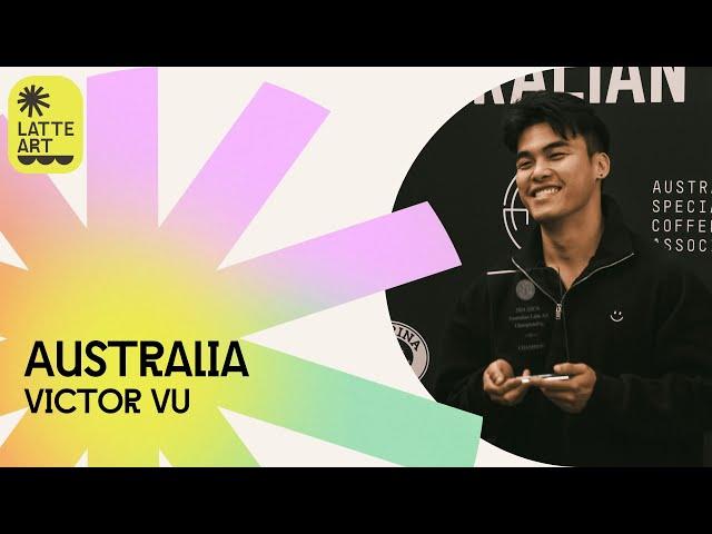 Victor Vu, Country | 2024 World Latte Art Championship | Round 1