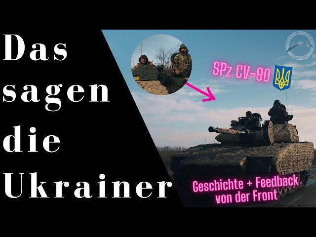 CV-90 - Schwedens Schützenpanzer - Vorstellung und Feedback aus der Ukraine @UNITED24media