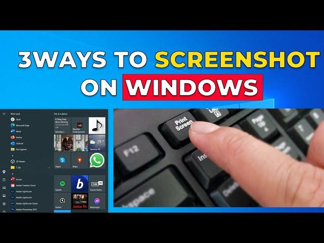 How to take a Screenshot on PC or Laptop Free