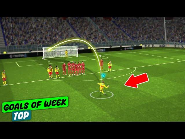 TOP GOALS OF THE WEEK - efootball 2024 mobile