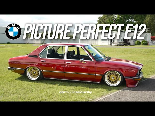 1977 BMW E12 on Air Lift Performance & BBS E50's - The Perfect Canvas | Car Audio & Security