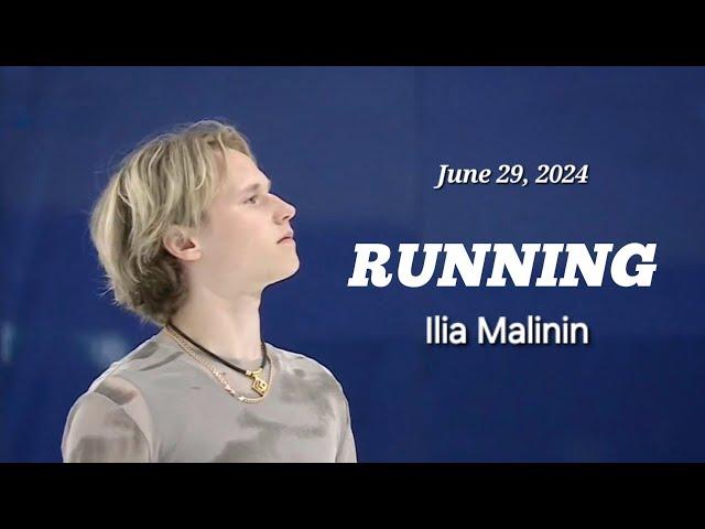 Ilia Malinin RUNNING 2024-25 SP  Dreams On Ice Japan June 29 2024