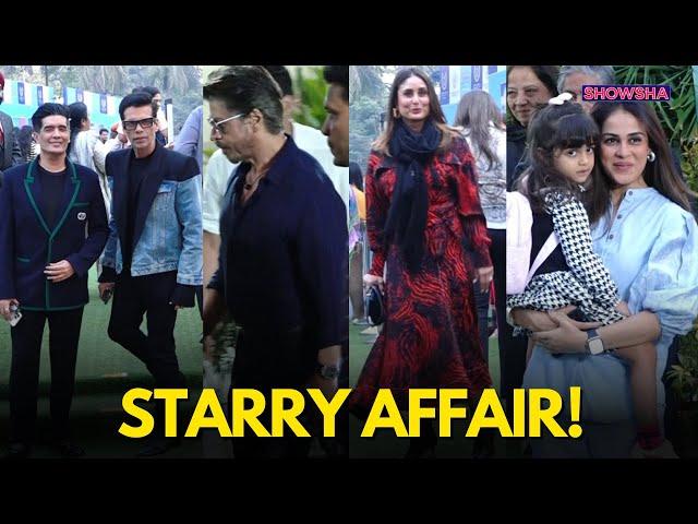 SRK, Kareena-Saif, Karan Johar Attend The Annual Function At Dhirubhai Ambani International School