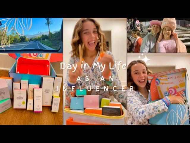 Day In My Life as an Influencer + Student (school, brand deals, makeup, etc)🫶#Lisi #LisiShops #DIML