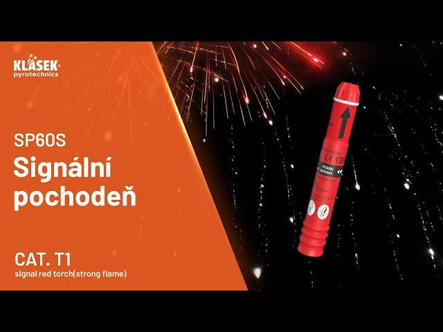 SP60S Signální pochodeň | Klasek pyrotechnics