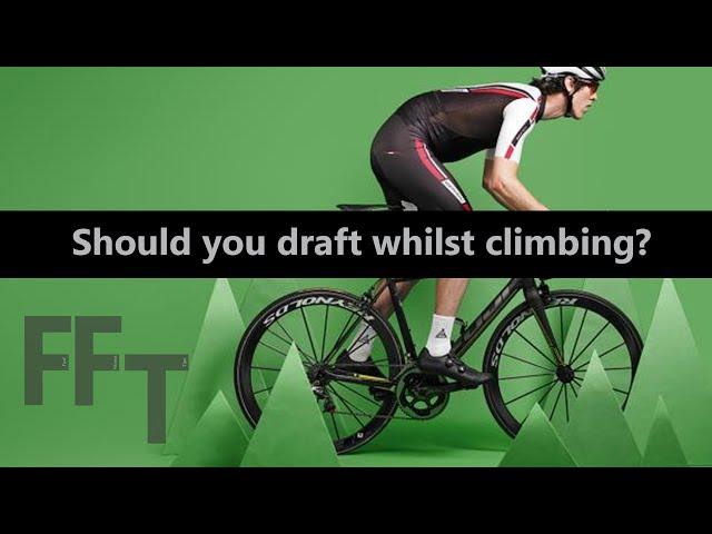 Should you draft on a climb? Uphill drafting Science!