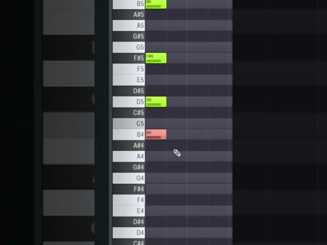  How To Make Beautiful Chords In 10 Seconds... #shorts #producer #flstudio21