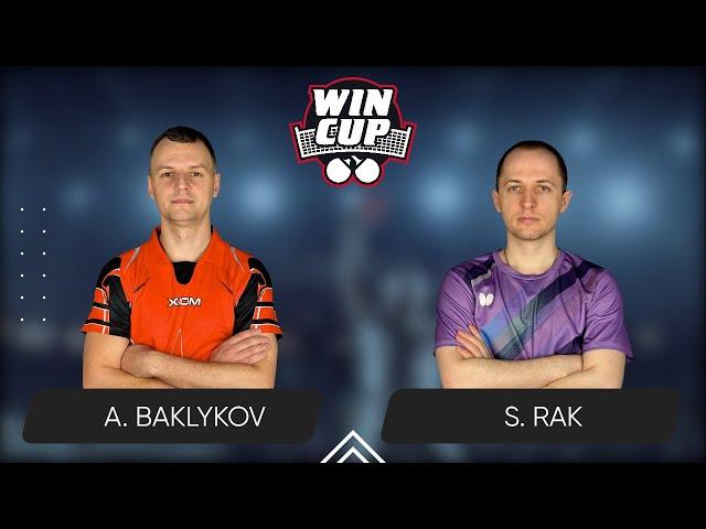 22:00 Andrii Baklykov - Serhii Rak 24.12.2024 WINCUP Star. TABLE 1