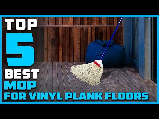 Best Mop for Vinyl Plank Floors in 2024 - Top 5 Review | Mops With Extendable & Collapsible Handle