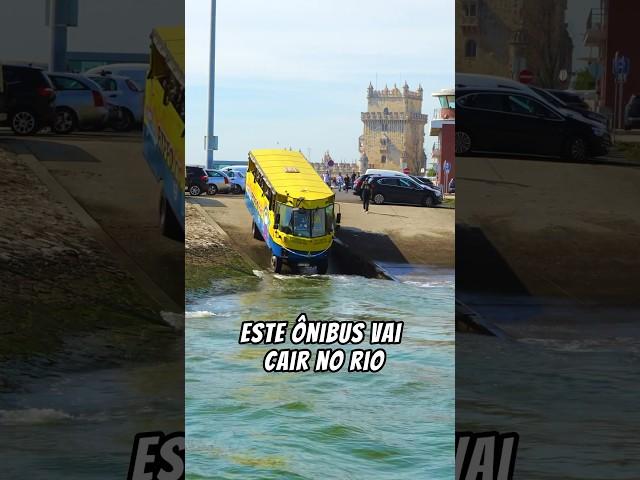 ESTE ÔNIBUS VAI CAIR NO RIO #curiosidades #conhecimento #shorts