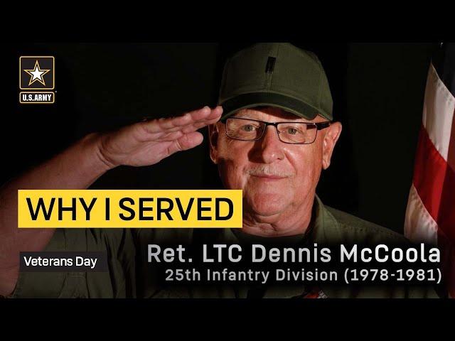 Retired Lieutenant Colonel Discusses his Time in the Army