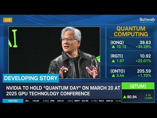 NVDA Announces "Quantum Day" Amid Recovery Rally