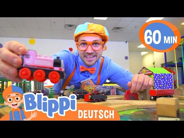 Blippi Deutsch - Blippi spielt im Indoorspielplatz  | Abenteuer und Videos für Kinder