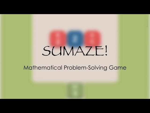 Sumaze! - Mathematical Mobile Puzzle Game : iOS or Android Free Download.