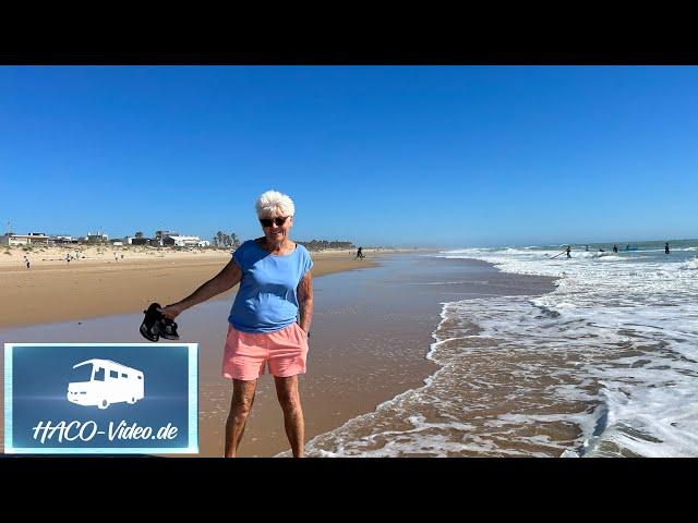 Conil - Andalusien - Spanien am Atlantik - großer Stellplatz - auch für Wohnwagen - toller Strand!