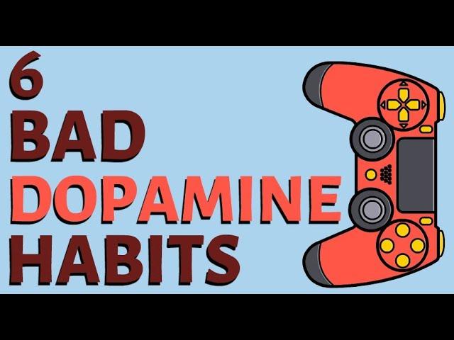 6 Bad Dopamine Habits that makes your life miserable!!!