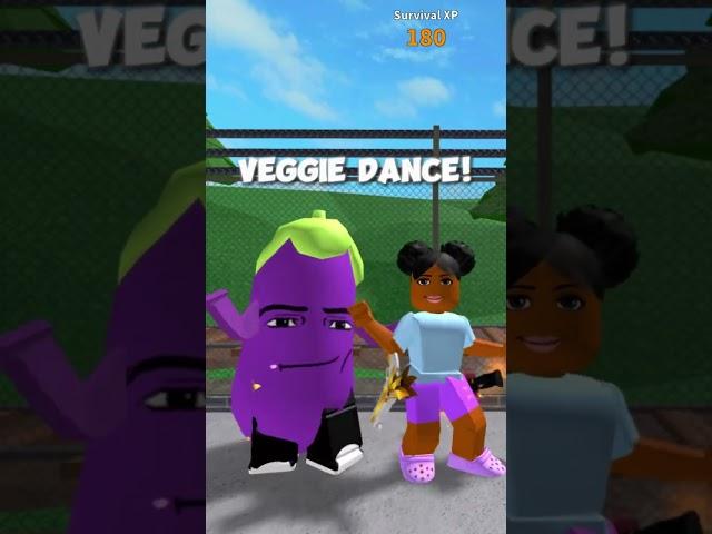 Now do the veggie dance!  #fypviral #shortsviral #fypage #viralsound #veggiedance #mm2 #roblox