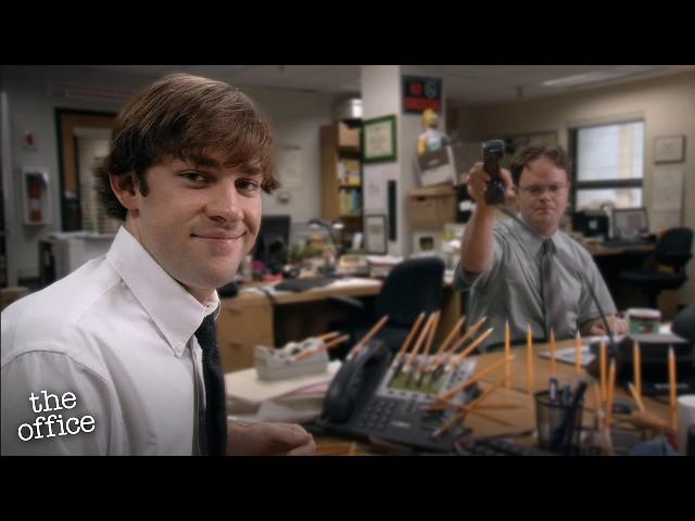 The Office but it’s just Jim and Dwight’s desks -  The Office US