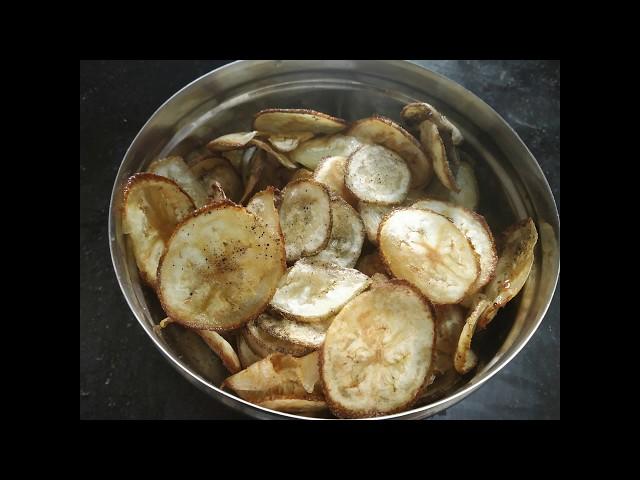 Vazhakkai Chips | Vazhakkai Receipe | Raw Banana Chips | Tamil